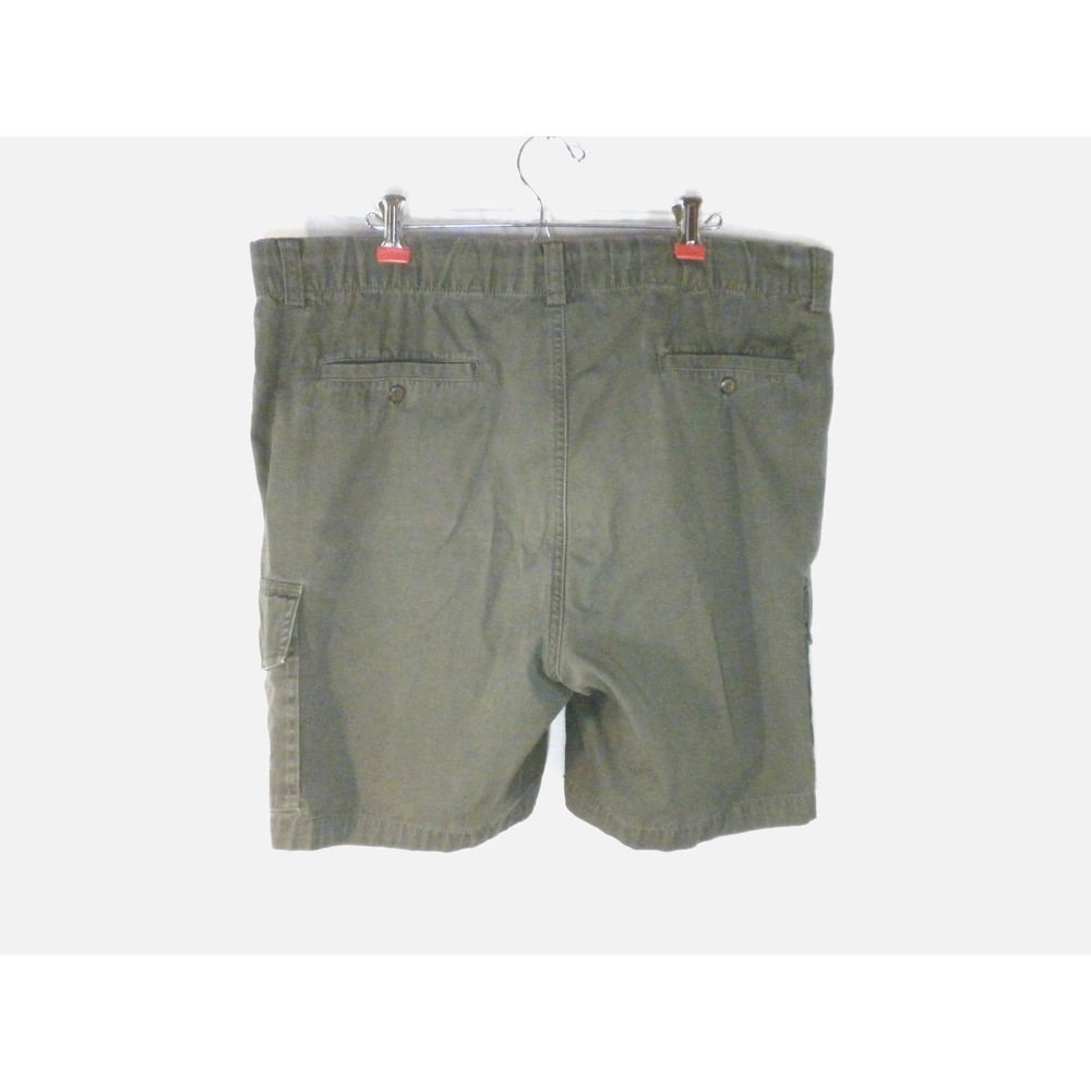 Tommy Bahama Shorts Mens M Army Green Cargo Drawstring Zip Hiking Gorpcore Skate - Picture 2 of 9